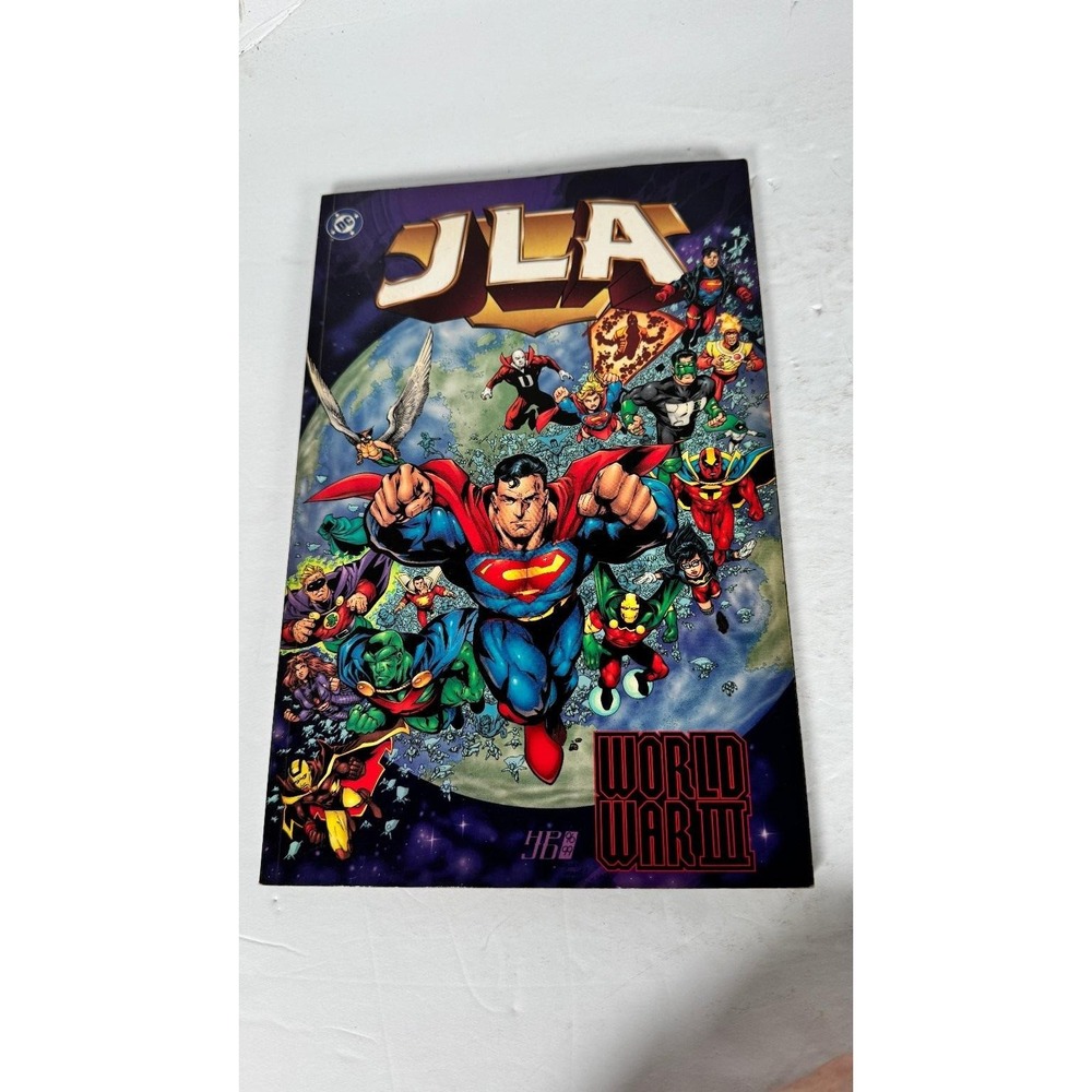 JLA World War III Grant Morrison 2000 Trade Paperback DC Comics